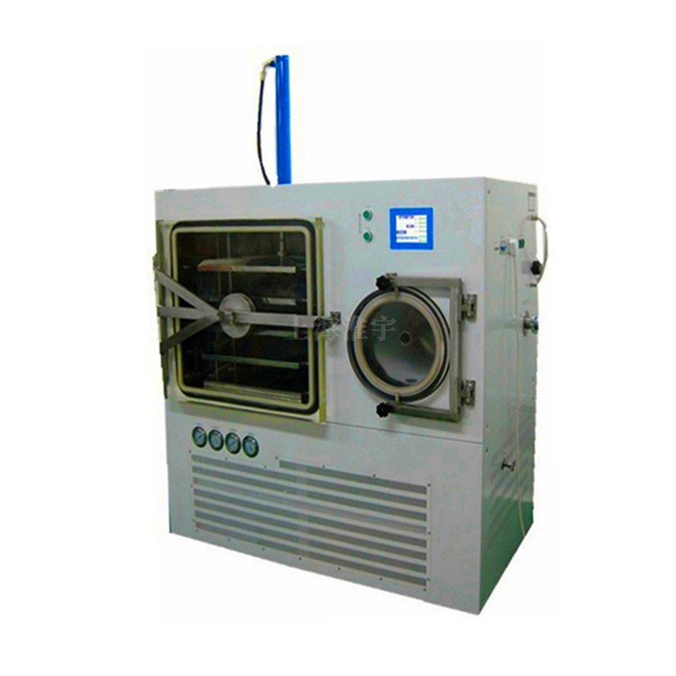 0.3平方原位硅油加热压盖型真空冷冻干燥机